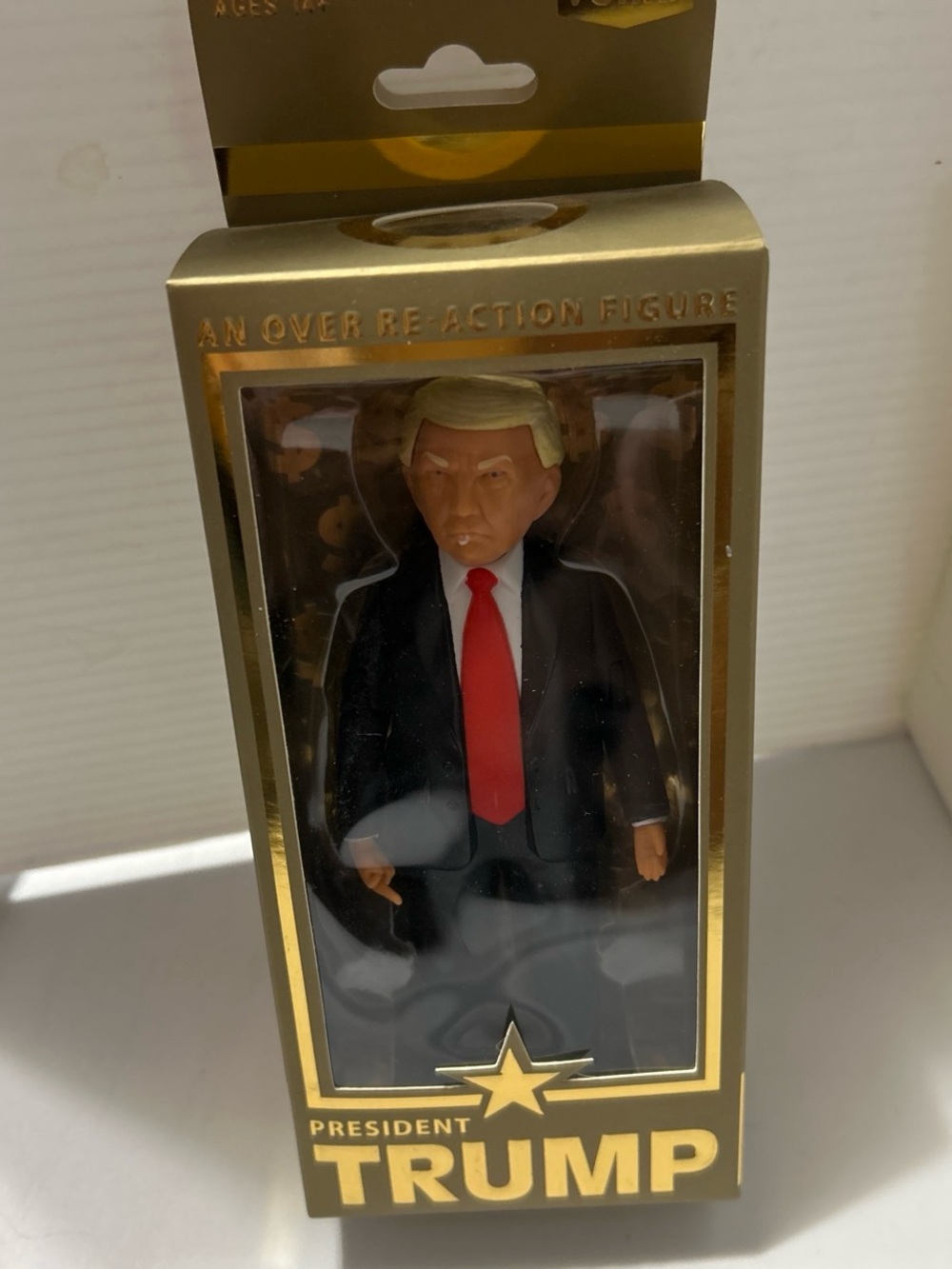 President Collectible Action Figure - Black & Red